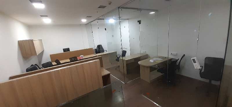 368sf Carpet SemiFurnished Office available on Sale in EBD on LBS Marg Bhandup West