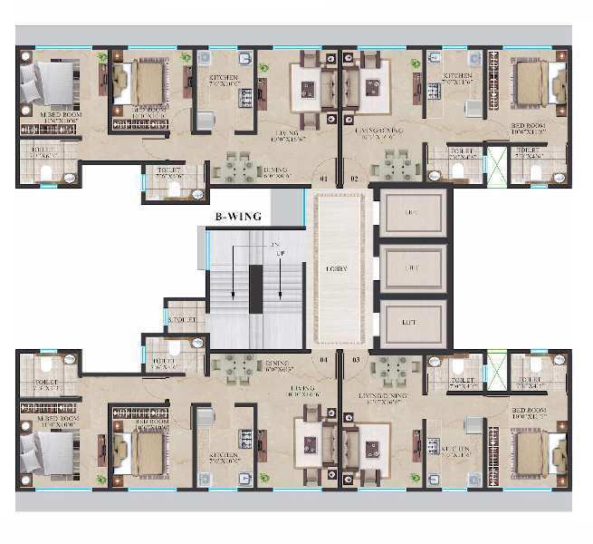 Crescent Sky Heights Dahisar East -1 BHK By Crescent Constructions