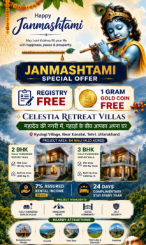 3 BHK Villa for Sale in Kanatal, Tehri Garhwal (1400 Sq.ft.)