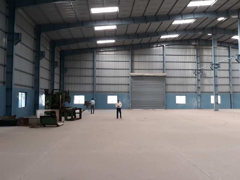 Industrial shed with office building on Rent in Chakan Midc, Pune Nashik Highway