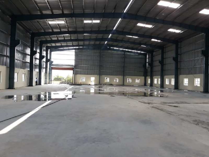 Industrial shed on rent 18000 sq ft in chakan midc, pune