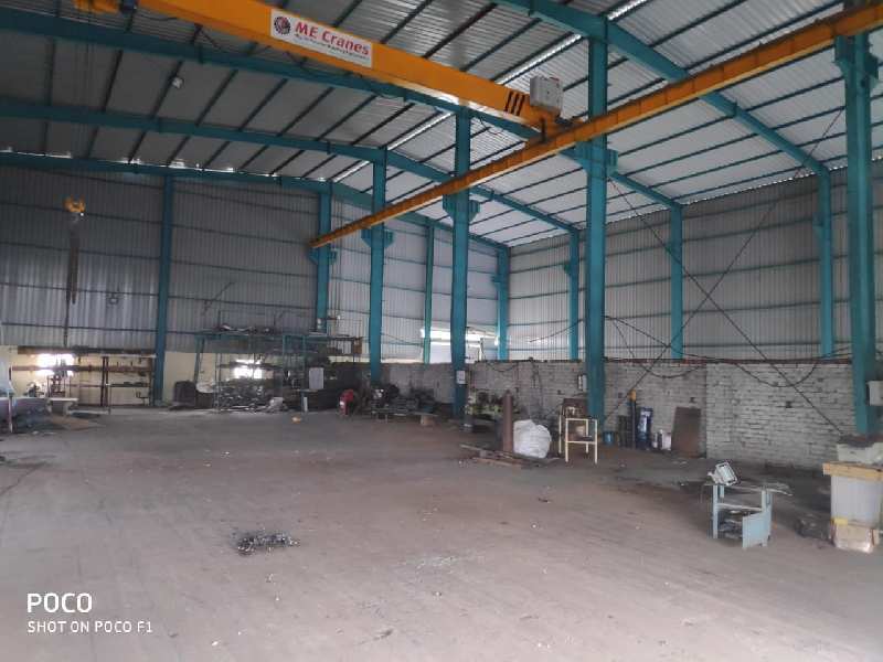 Industrial shed on rent 10000 sqft in chakan, Pune Nashik highway