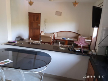 Fully furnished  Spacious  2bhk apartment  for rent in siolim