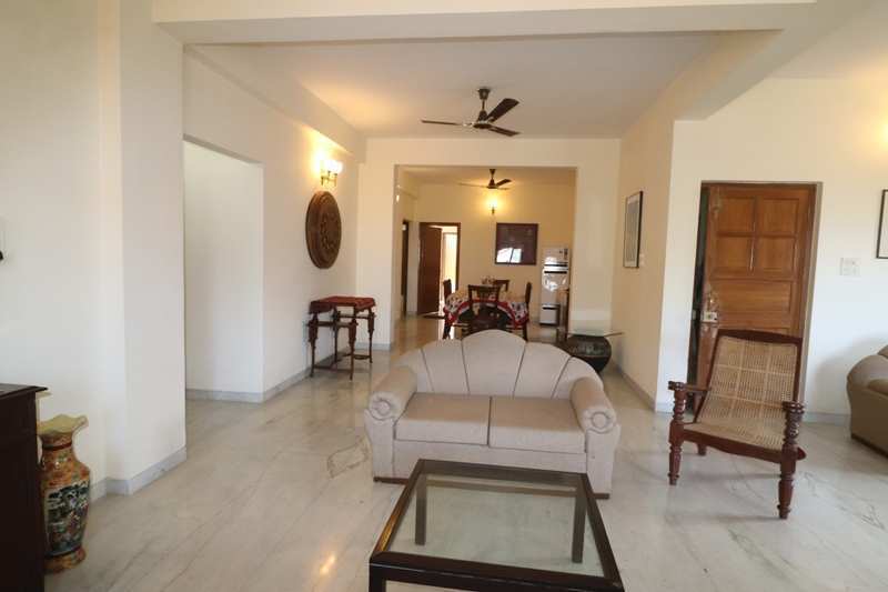 4 Bhk 270sqmt flat Riverview for Rent in Ribandar, North-Goa.(65k)