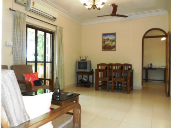 2 Bhk 100sqmt flat furnished for Rent in Candolim, North-Goa.(35k)
