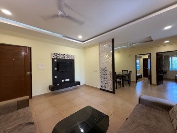 2 Bhk 116sqmt flat furnished for Rent in Arpora, North-Goa.(50K)