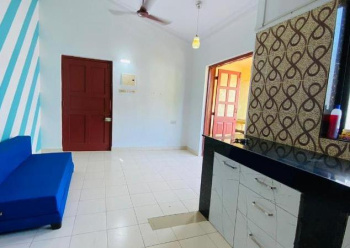 1 Bhk 58sqmt furnished flat for Rent in Candolim, North-Goa.(27k)