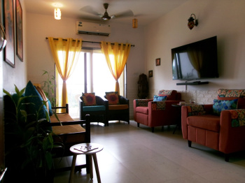 1 Bhk 75Sq.mts flat furnished for Rent in Nerul, North-Goa.(65k)