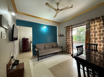 1 Bhk 61Sq.mts flat furnished for Sale in Cunchelim-Mapusa, North-Goa.(42L)