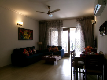 1 Bhk 67Sq.mts flat furnished for Rent in Salvador do Mundo, Porvorim, North-Goa.(50k)