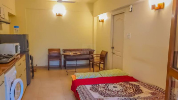 1 Bhk 65Sq.mts flat furnished for Rent in Siolim, North-Goa. (35K)