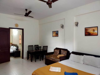1 Bhk 45Sq.mts flat furnished for Sale in Calangute, North-Goa. (52L)