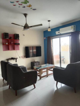2 Bhk 116Sq.mts flat fully furnished for Rent in Porvorim, North-Goa.(45k)