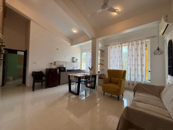 1 Bhk 65Sq.mts flat furnished for Sale in Vagator, North-Goa.(95L)