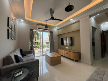 1 Bhk 78Sq.mts flat furnished for Rent in Nachinola-Mapusa, North-Goa.(30k)