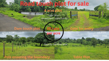 4 Acre Road-Touch Plot for Sale – Ideal for Investment or Farming!