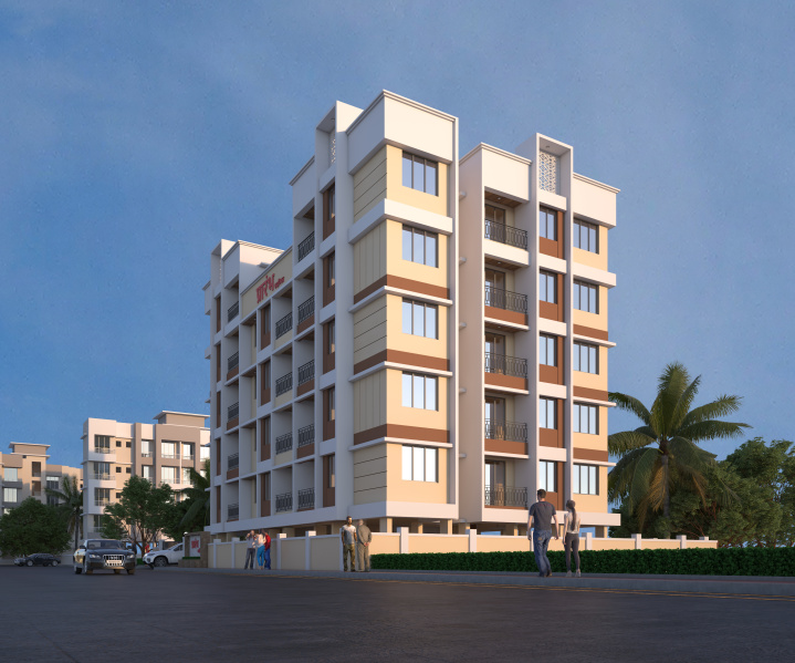 1 BHK flat for sell in prarambh sadanika,Neral