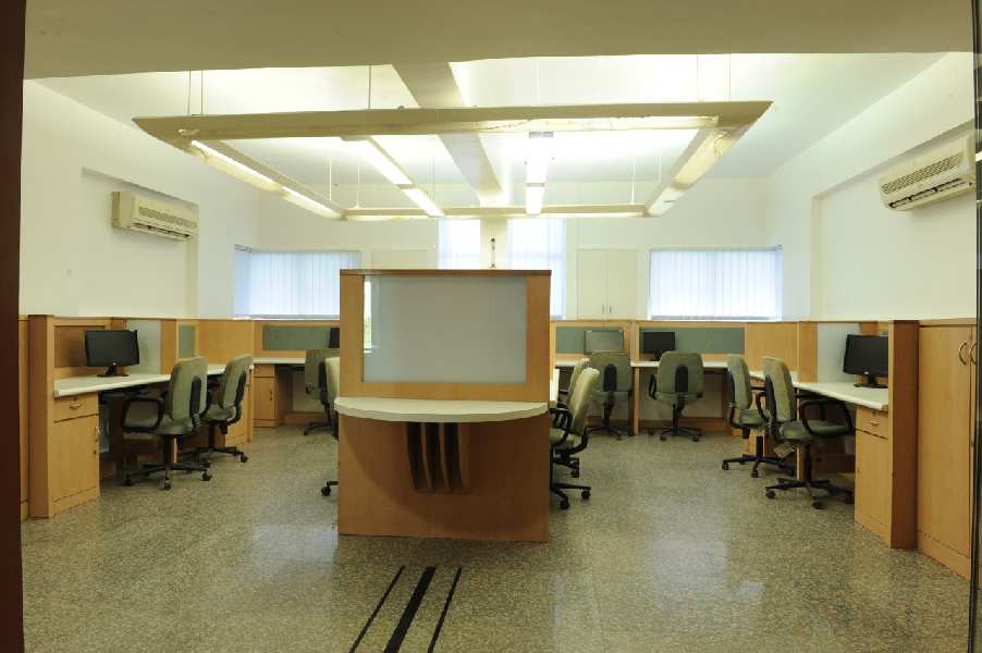 Fully furnished office for rent at cg road