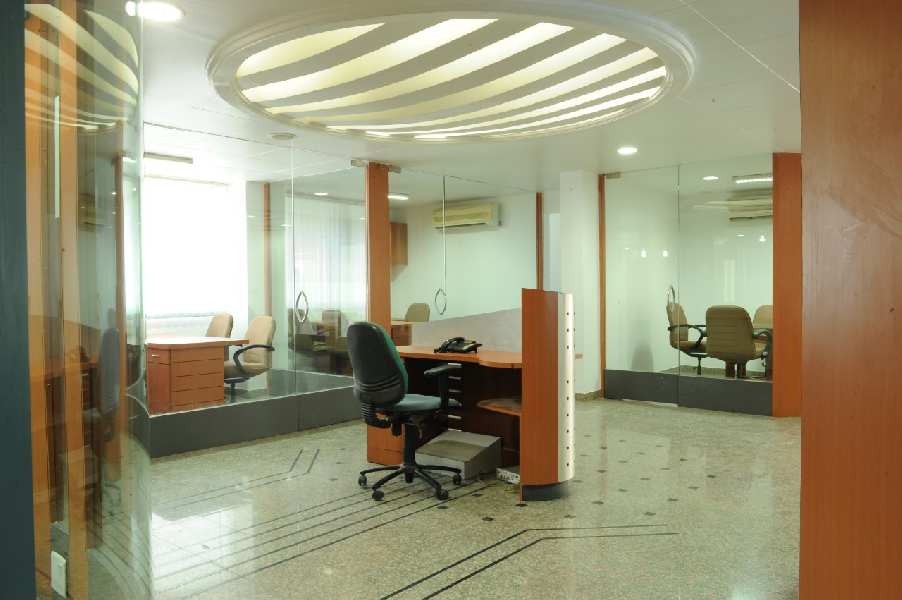 Fully furnished office for rent at cg road