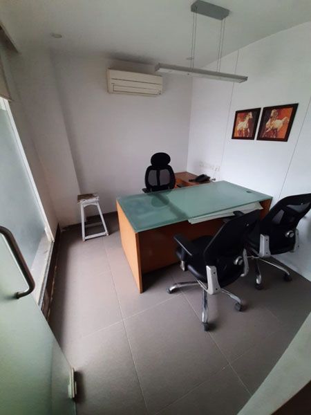 Fully furnished office for sale at Sindhubhavan road