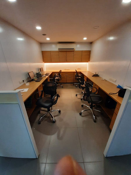 Fully furnished office for sale at Sindhubhavan road