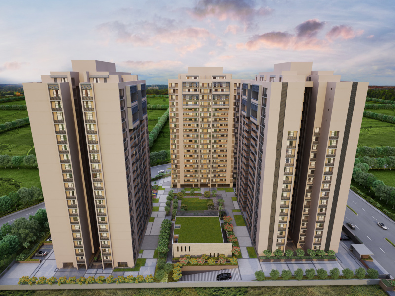 4 BHK Flats & Apartments for Sale in Khadiya, Ahmedabad (3538 Sq.ft.)