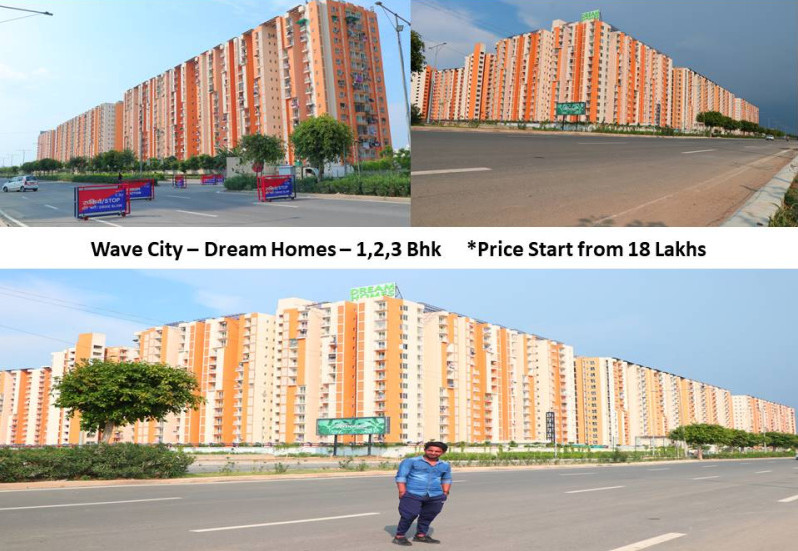 2 BHK Flats & Apartments For Sale In Wave City, Ghaziabad (840 Sq.ft.)