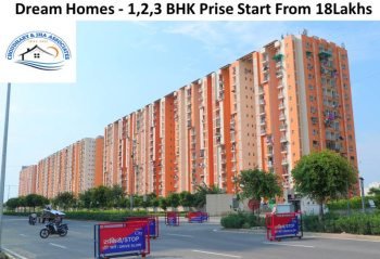 1 BHK Flats & Apartments for Rent in Bamheta, Ghaziabad (585 Sq.ft.)