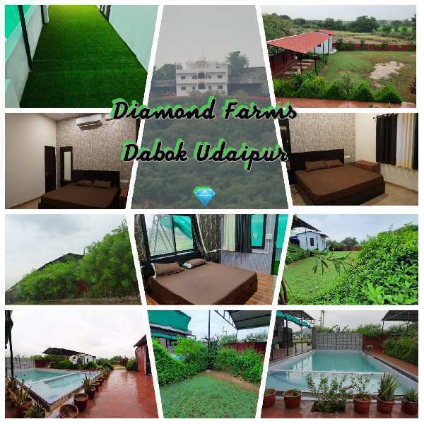 4 BHK Farm House for Sale in Dabok, Udaipur (3100 Sq.ft.)