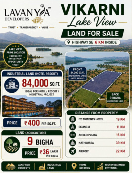 Agricultural/Farm Land for Sale in Bikarni, Udaipur (13 Bigha)