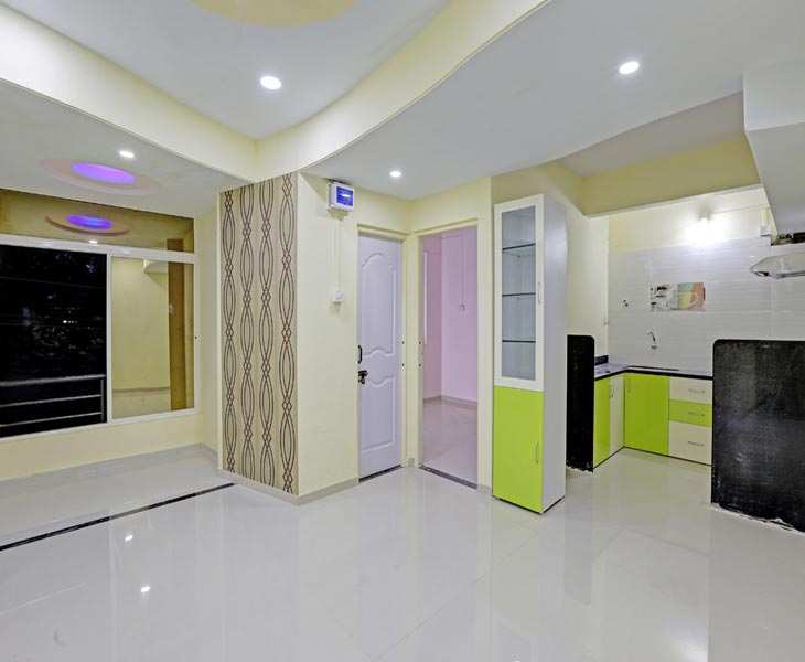 2 BHK semi furnished budget flats in sangli