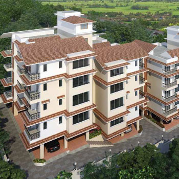 2 BHK Flats & Apartments for Sale in Gauravaddo, Calangute, Goa (96 Sq. Meter)