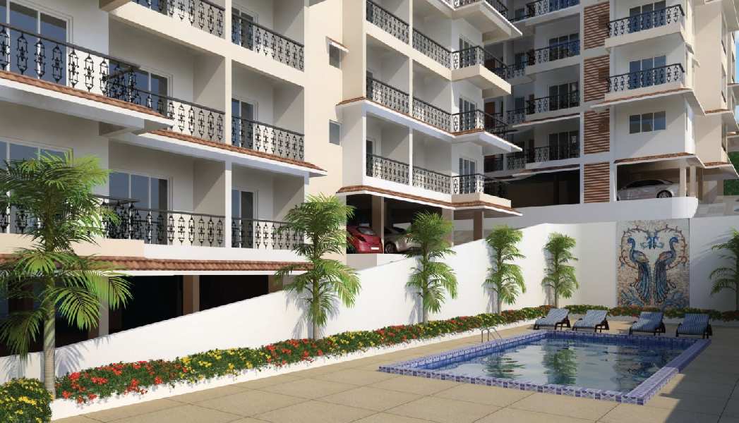 2 BHK Flats & Apartments for Sale in Gauravaddo, Calangute, Goa (102 Sq. Meter)
