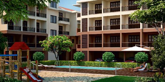 2 BHK Flats & Apartments for Sale in Mulgao, Bicholim, Goa (105 Sq. Meter)