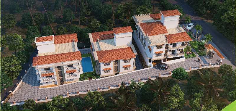 2 BHK Flats & Apartments for Sale in Nachinola, North Goa, Goa