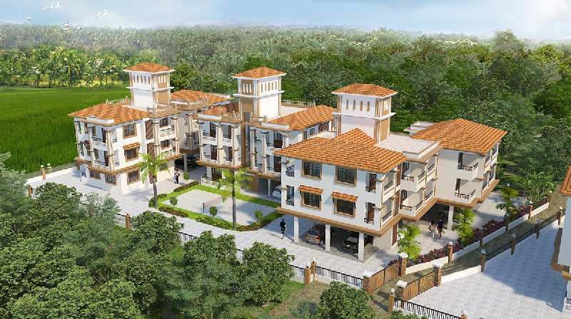 2 BHK Flats & Apartments for Sale in Nachinola, North Goa, Goa (101 Sq. Meter)