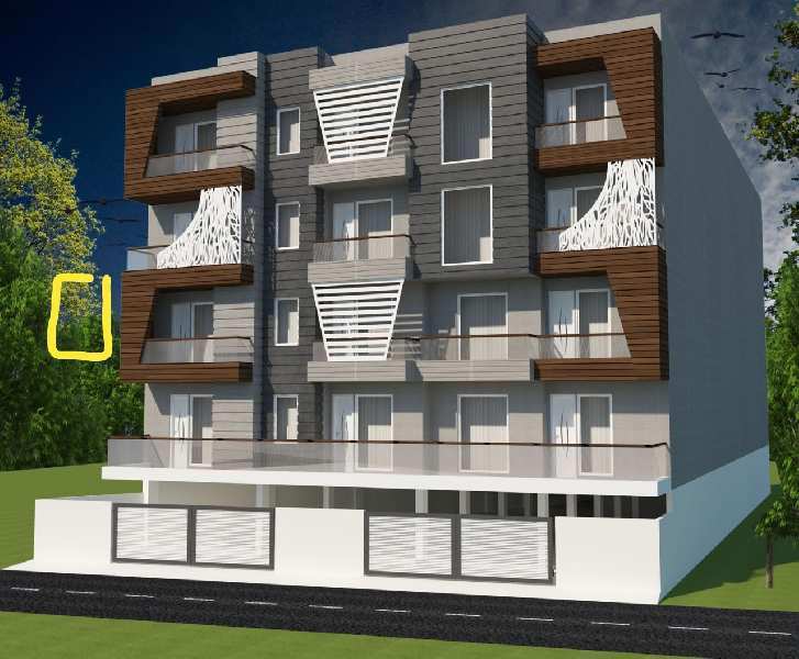 1 BHK Flats & Apartments for Sale in Chattarpur, Delhi (495 Sq.ft.)