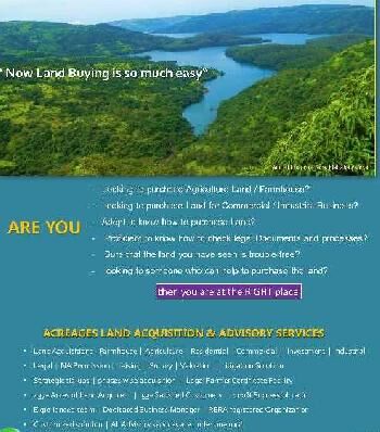 Guaranteed 30 % Return within 1 year in Agriculture land