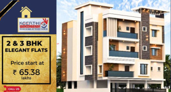 2 BHK Flats & Apartments for Sale in (1076 Sq.ft.)