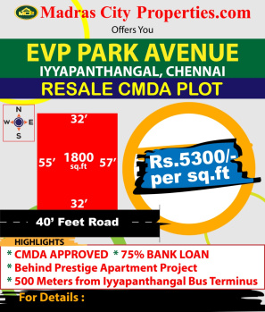 Plot at Iyyappanthangal ( PROP10425 )