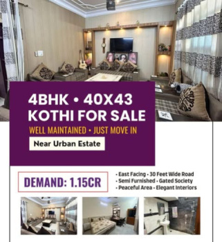 Individual Houses for Sale in Mithapur, Jalandhar (1732 Sq.ft.)