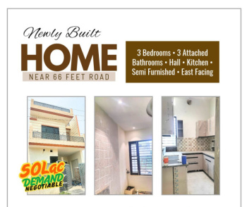 Individual Houses for Sale in Mithapur, Jalandhar (828 Sq.ft.)