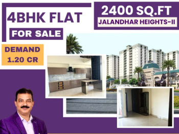 Flats & Apartments for Sale in 66 Feet Road, Jalandhar (2400 Sq.ft.)
