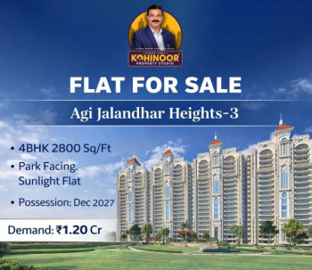Flats & Apartments for Sale in Pholriwal, Jalandhar (2800 Sq.ft.)