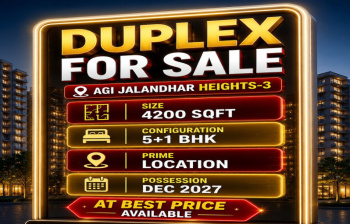 Flats & Apartments for Sale in 66 Feet Road, Jalandhar (4200 Sq.ft.)