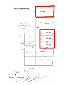 1200 sqft Approved plot sale in Vanagaram, Nr Toll Gate