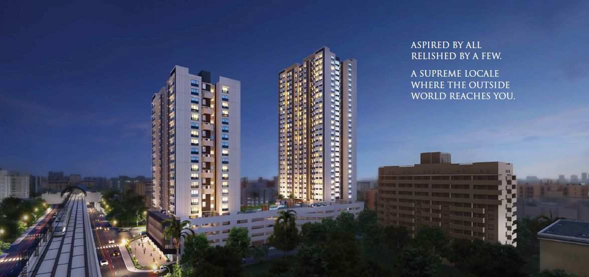 2 BHK Flats & Apartments for Sale in Goregaon West, Mumbai (759 Sq.ft.)