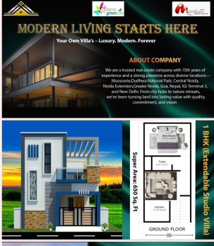 1 RK Villa for Sale in Badalpur, Gautam Buddha Nagar (650 Sq.ft.)