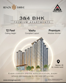 3 BHK Flats & Apartments for Sale in Greater Noida West, Greater Noida (1900 Sq.ft.)
