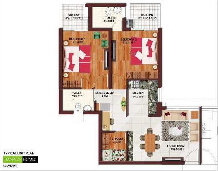 2 BHK Flats & Apartments for Sale in Chandigarh Road, Ludhiana